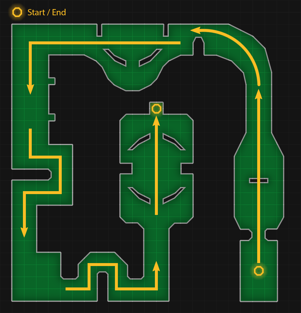 Level Critical Path Map