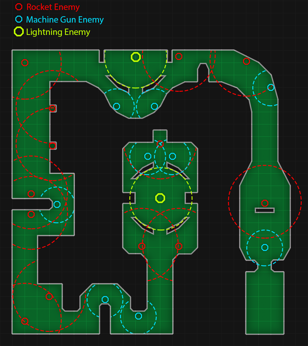 Level Enemies Map