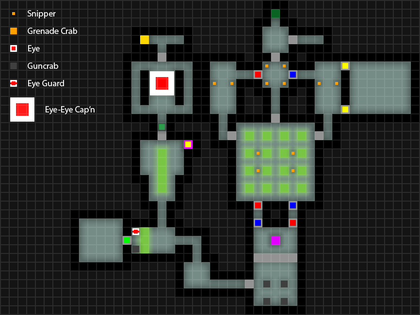 Peril Enemies Map