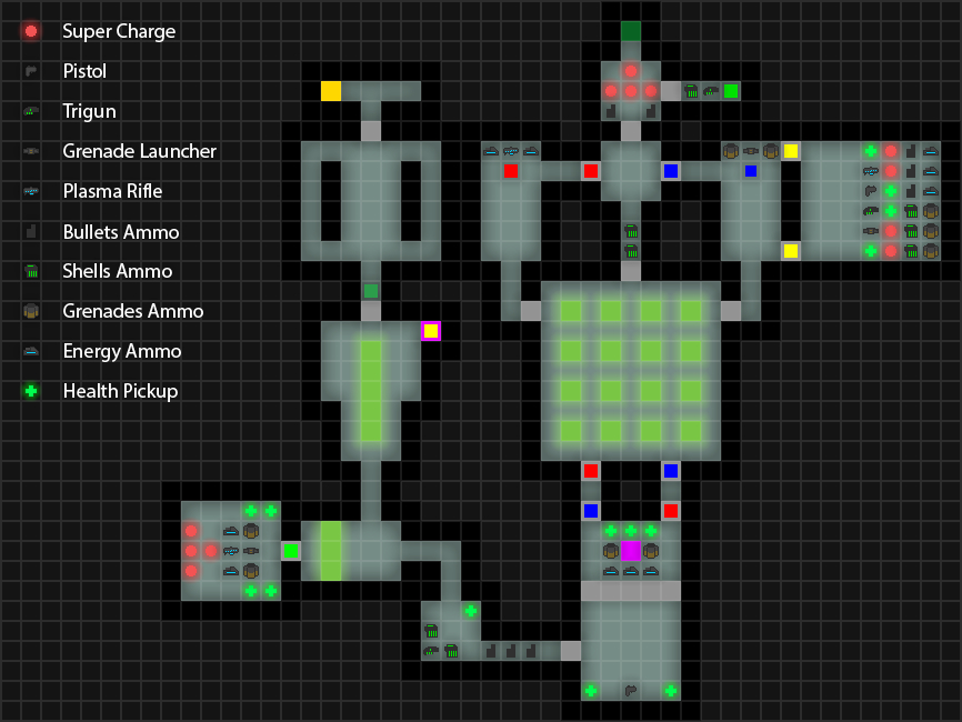 Peril Weapons Map