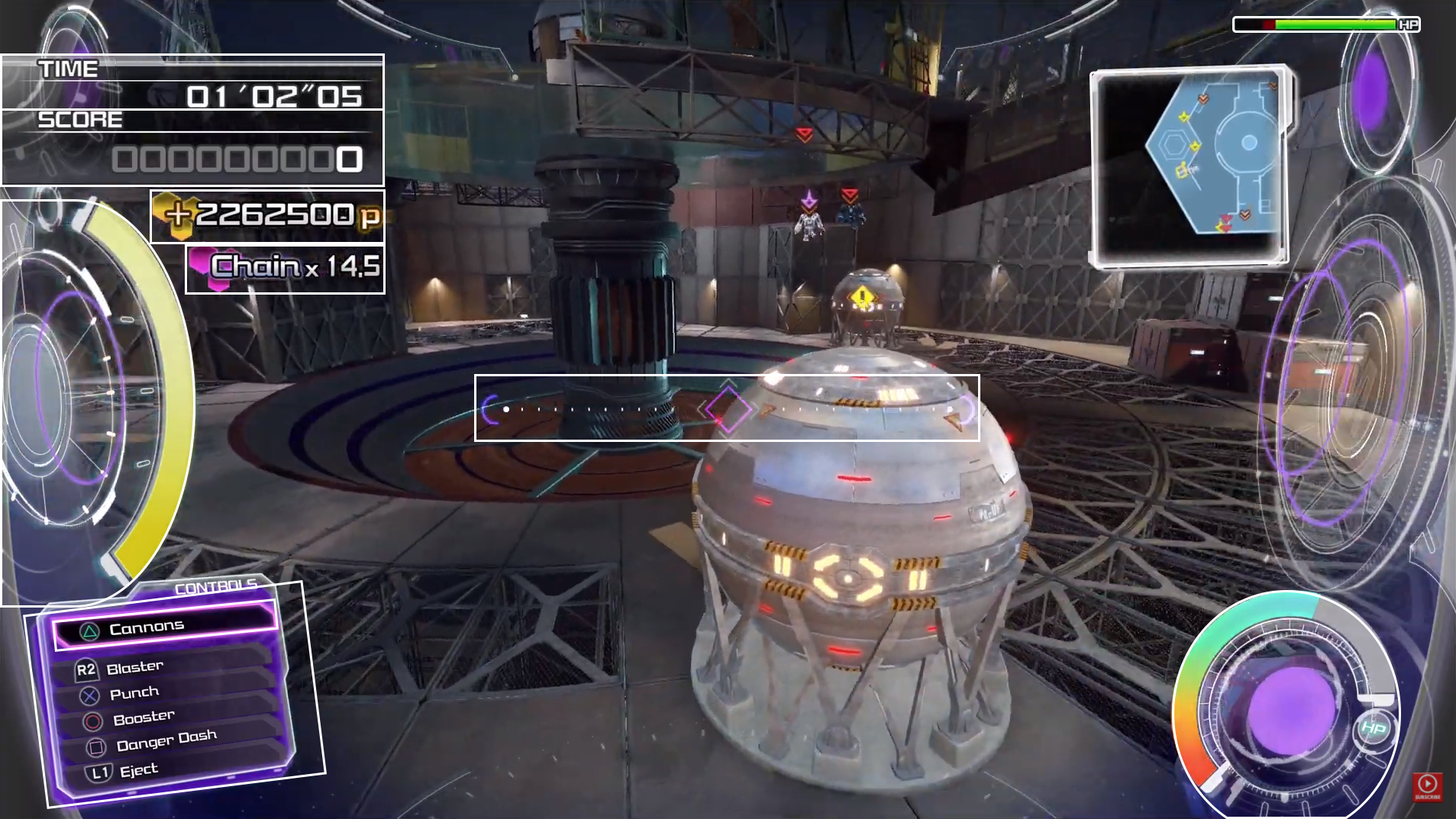 KINGDOM HEARTS III Gigas Screenshot with UI Overlay