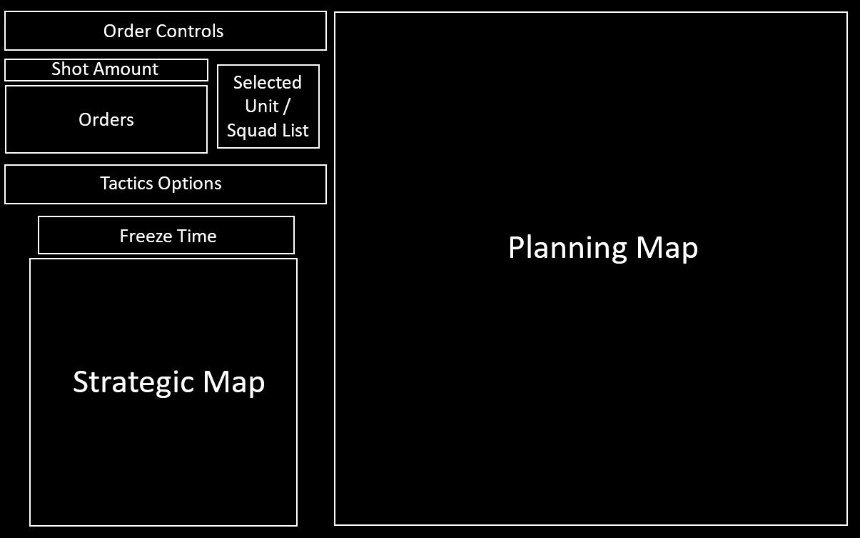 Space Hulk Planning UI Wireframe Iteration 1